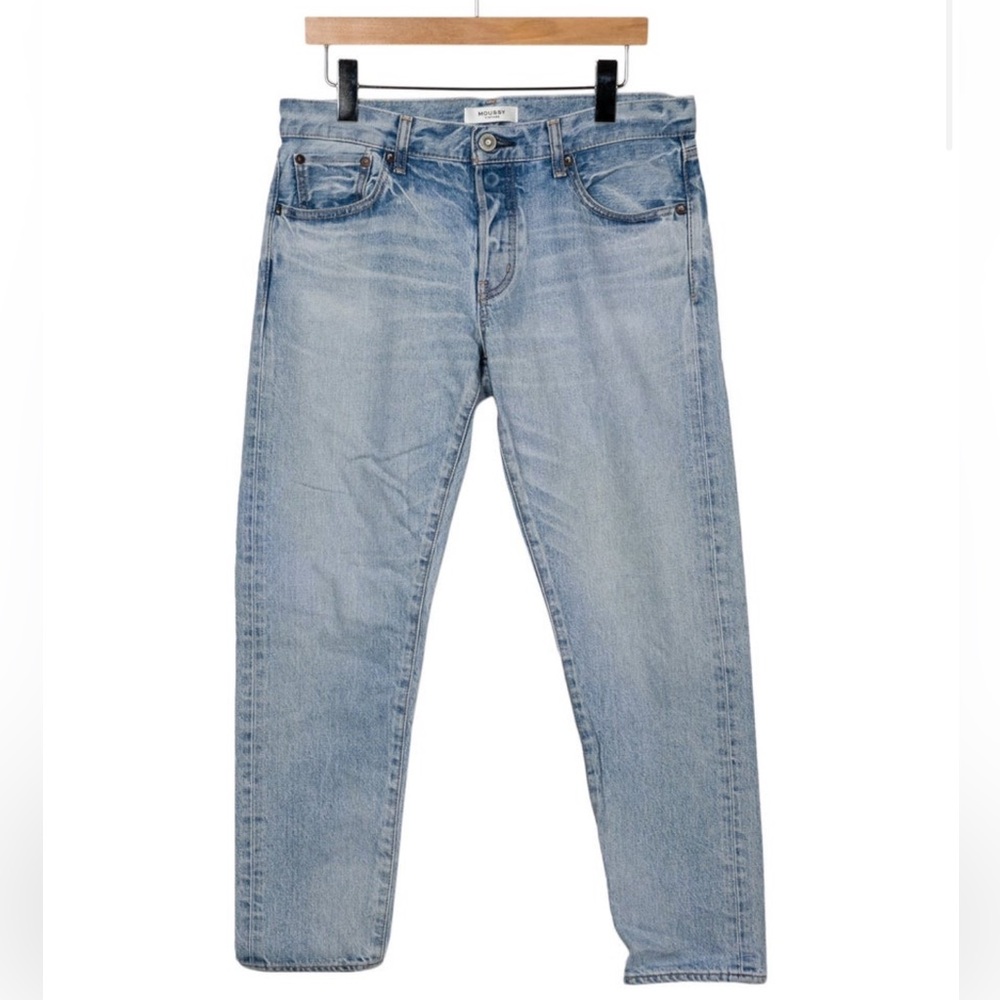 Moussy Classic Blue Denim Straight Leg Jeans Sz. 29